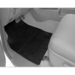 Jogo de Tapete Borracha Automotivo Modelo G Universal Preto - Imagem 2